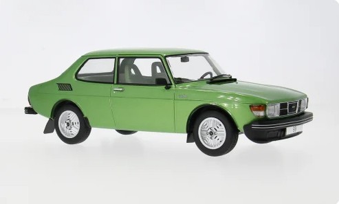 Saab 99 Turbo 1977 Groen - 1:18